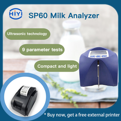 5-10ml Sp60 लैक्टोस्कैन दूध विश्लेषक मिनी पीएच / चालकता केंद्रित पोर्टेबल अल्ट्रासोनिक